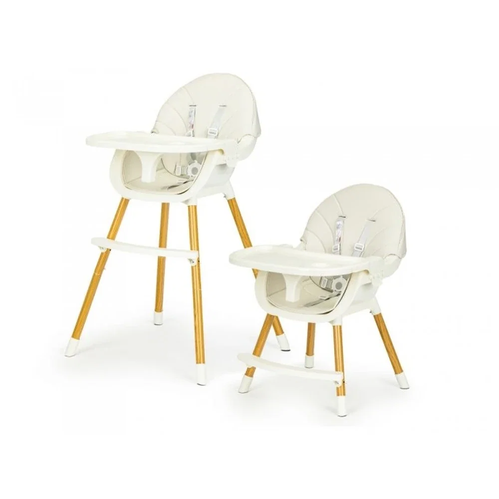 Scaune de masa - Scaun de masa 2 in 1 - Bej Ecotoys 6 luni+