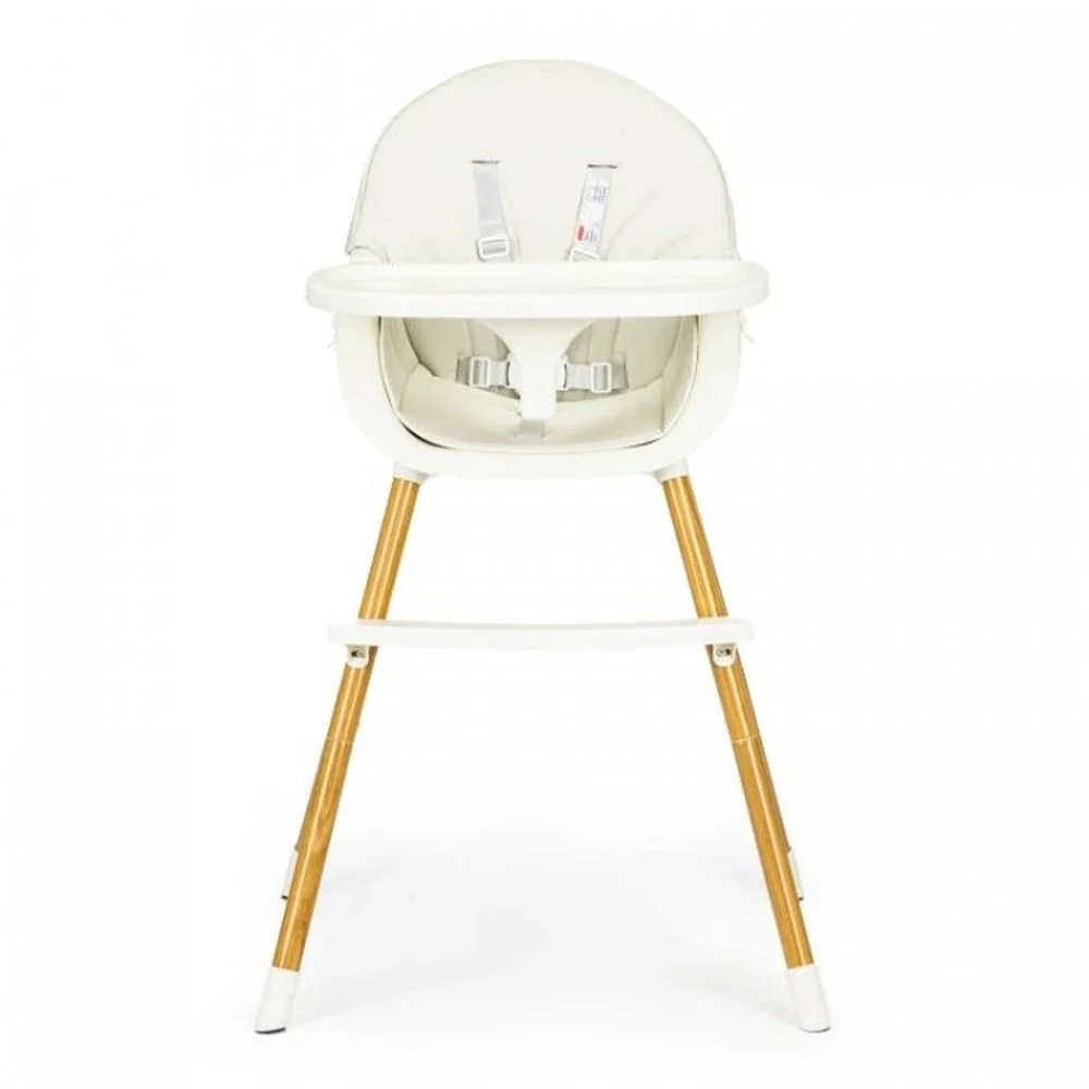 Scaun de masa 2 in 1 - Bej Ecotoys 6 luni+ [2]