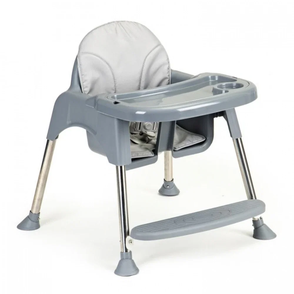 Scaun De Masa 2 In 1 Cu Tapiterie Ecotoys Hc-135c - Gri [8]