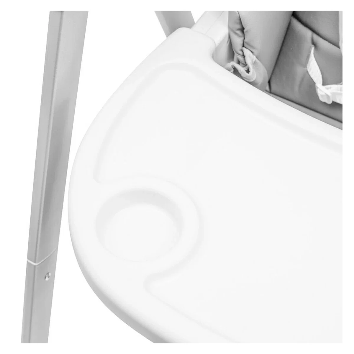 Scaun de masa 2 in 1, New Baby, Smart, leagan , telecomanda, 5 viteze de leganare, melodii si jucarii, 0-36 luni, Grey [8]