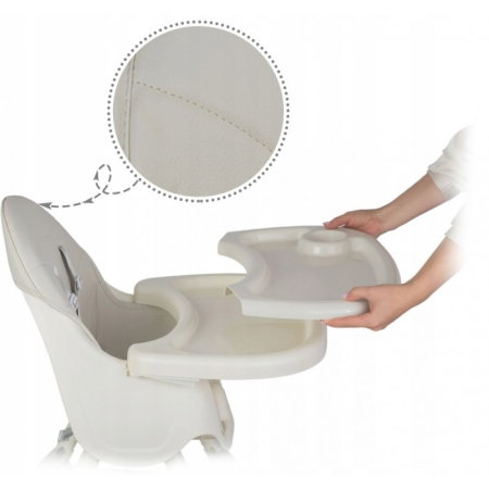 Scaun de masa 3 in 1 Ricokids Milo - Gri 6 luni [3]
