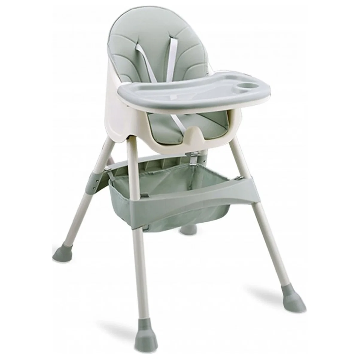 Ora mesei - Scaun de masa 3 in 1 Ricokids Milo - Verde 6 luni