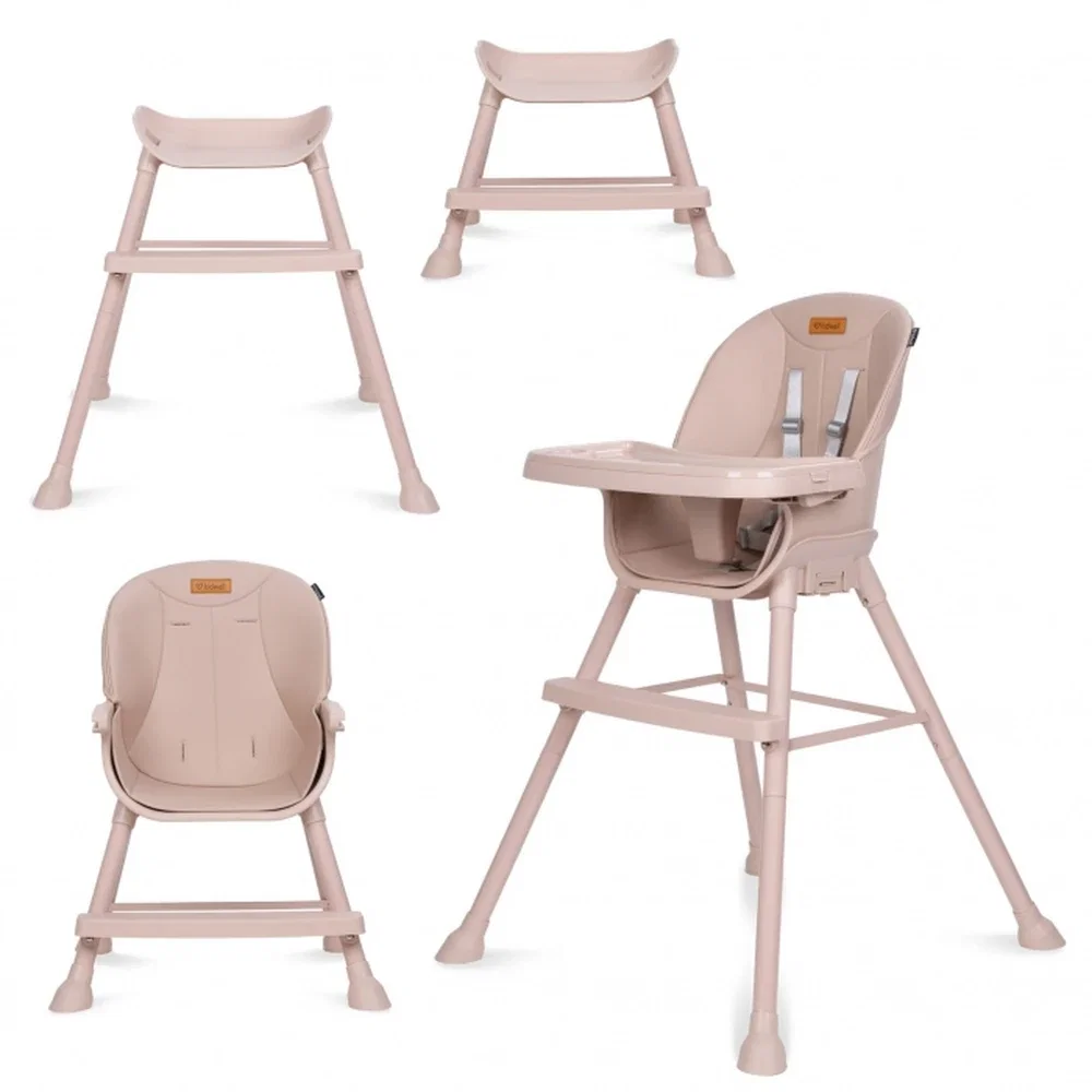 Scaun de masa 4 in 1 Kidwell EATAN Pink 6 ani [3]