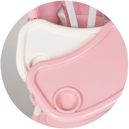 Scaun de masa Chipolino Avocado powder pink [2]