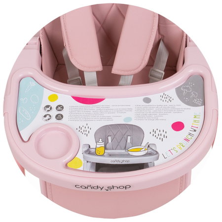 Scaun de masa Chipolino Candy Shop - Flamingo (roz) [7]