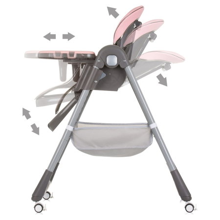Scaun de masa Chipolino First Spoon flamingo 6 luni [5]