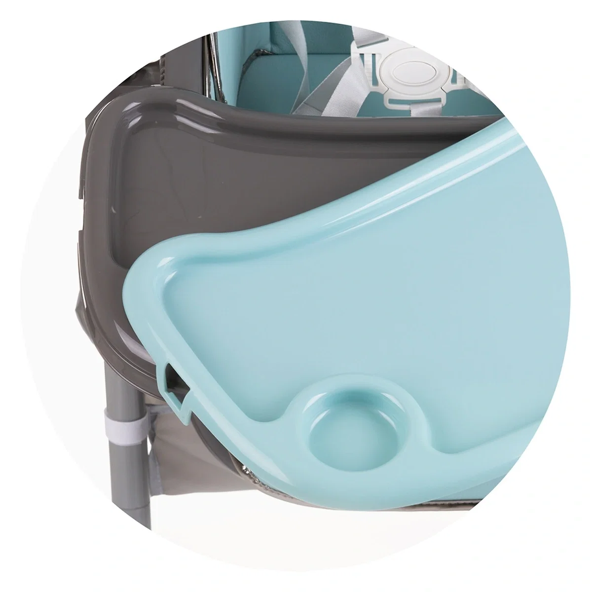 Scaun de masa Chipolino First Spoon teal 6 luni [8]