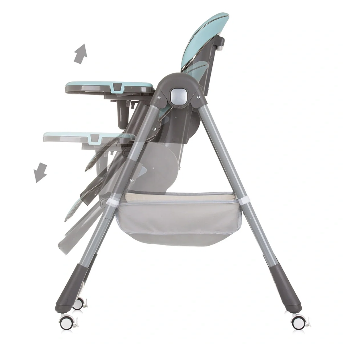 Scaun de masa Chipolino First Spoon teal 6 luni [4]