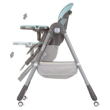 Scaun de masa Chipolino First Spoon teal 6 luni [4]