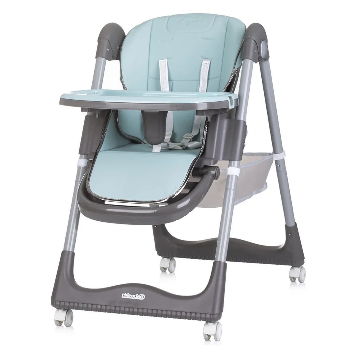 Scaun de masa Chipolino First Spoon teal 6 luni [2]