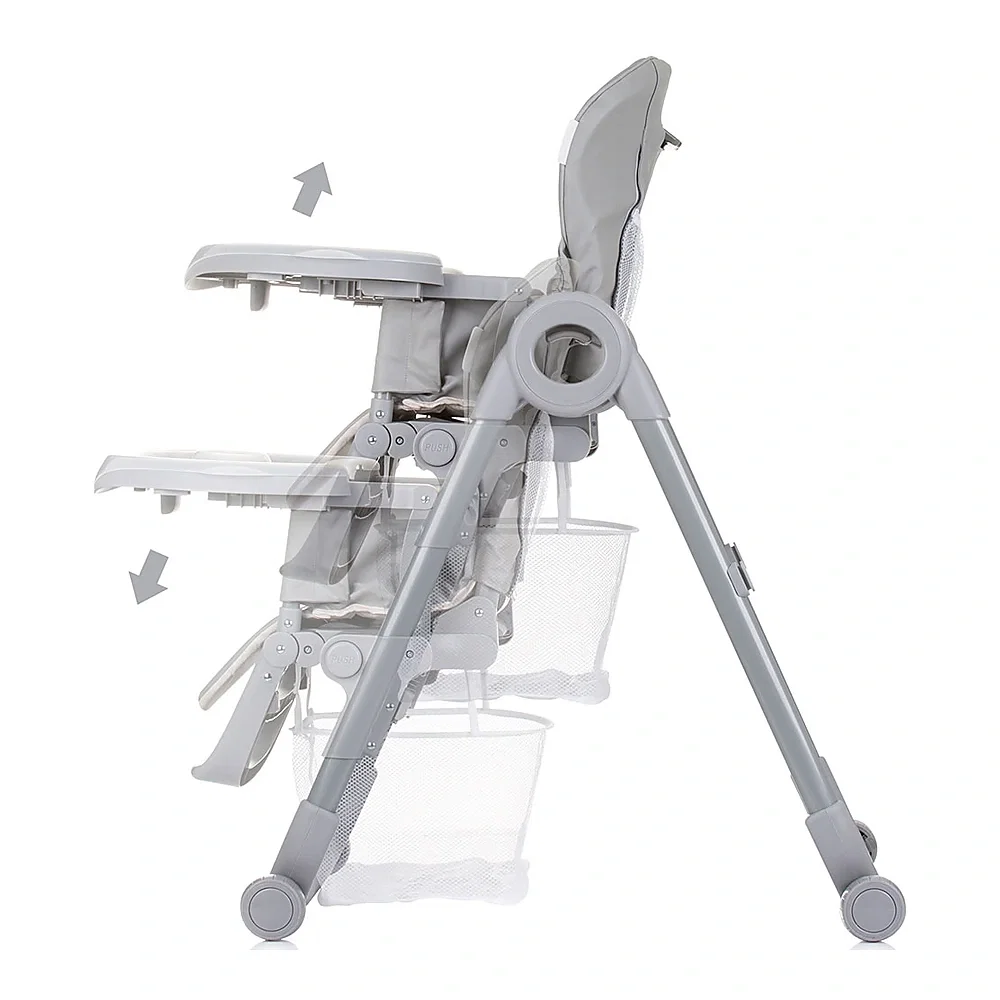 Scaun de masa Chipolino Master Chef pure grey 6 luni [3]