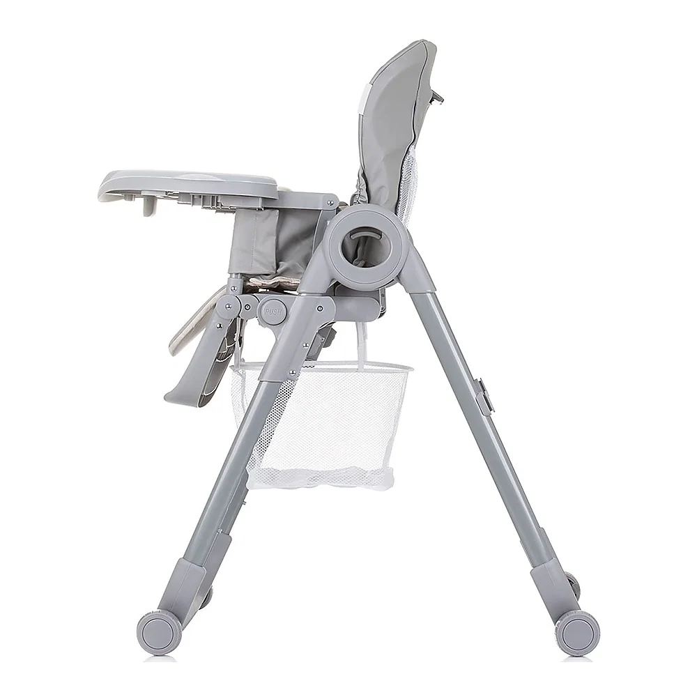 Scaun de masa Chipolino Master Chef pure grey 6 luni [2]