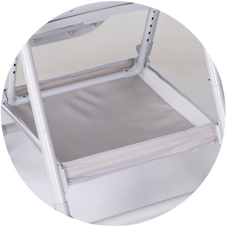 Scaun de masa Chipolino Melba 2 in 1 platinum [10]