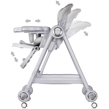 Scaun de masa Chipolino Melba 2 in 1 platinum [6]