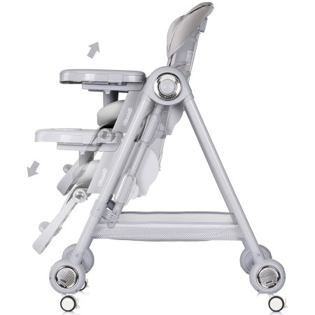 Scaun de masa Chipolino Melba 2 in 1 platinum [5]