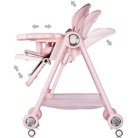 Scaun de masa Chipolino Melba 2 in 1 powder pink [5]