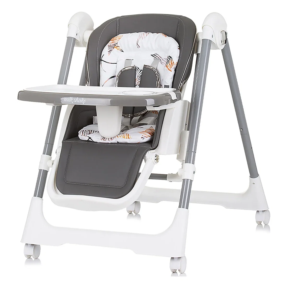 Scaun de masa Chipolino Milk Shake 2 in 1, Ash grey 6 luni [1]