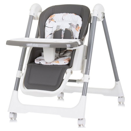 Scaun de masa Chipolino Milk Shake 2 in 1, Ash grey 6 luni [1]