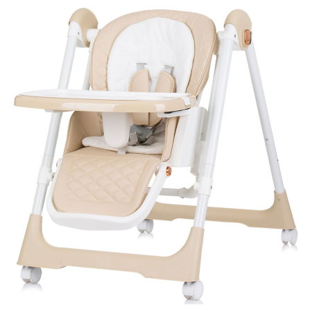 Scaun de masa Chipolino Milk Shake 2 in 1, Beige 6 luni [1]
