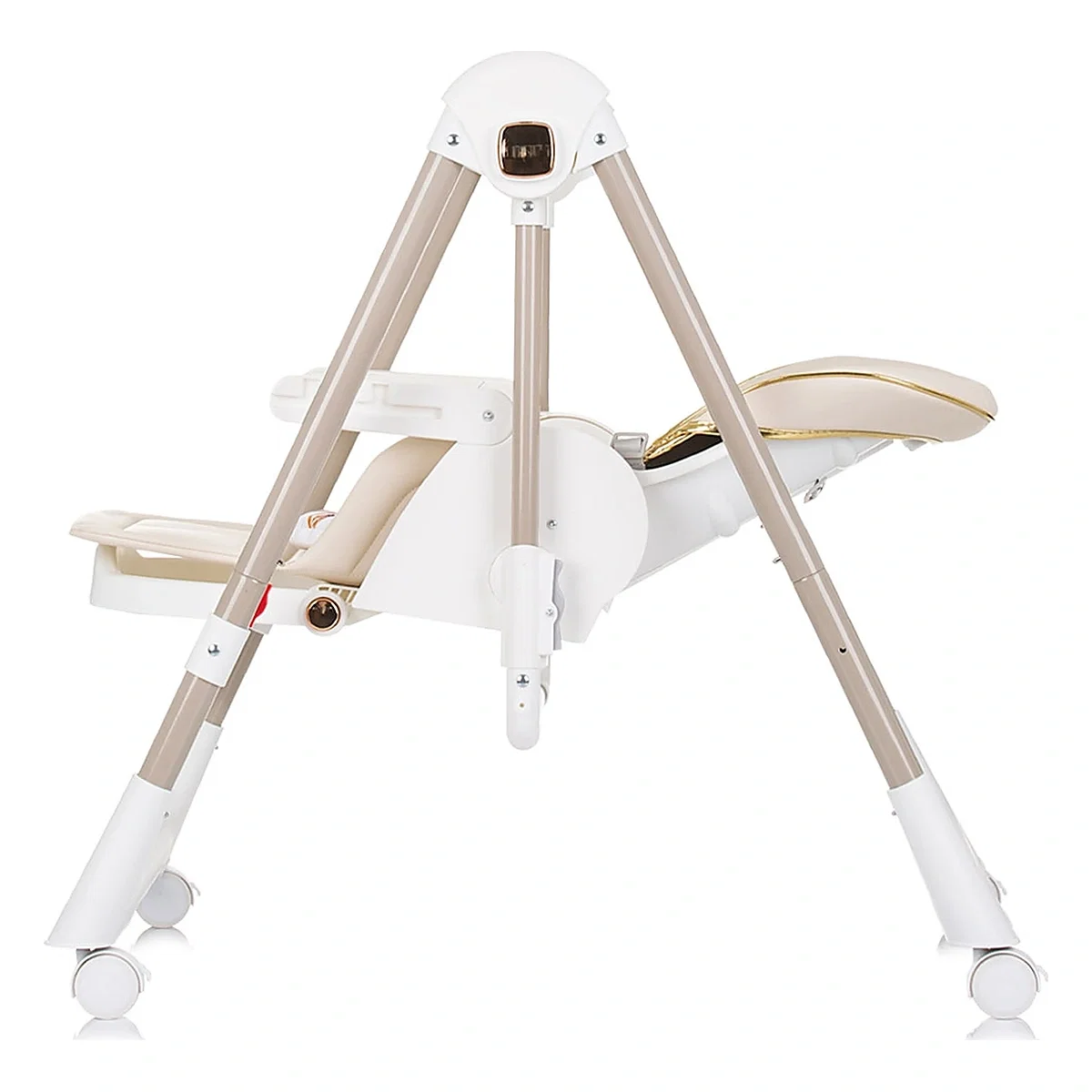 Scaun de masa Chipolino Milk Shake 2 in 1, Macadamia 6 luni [6]