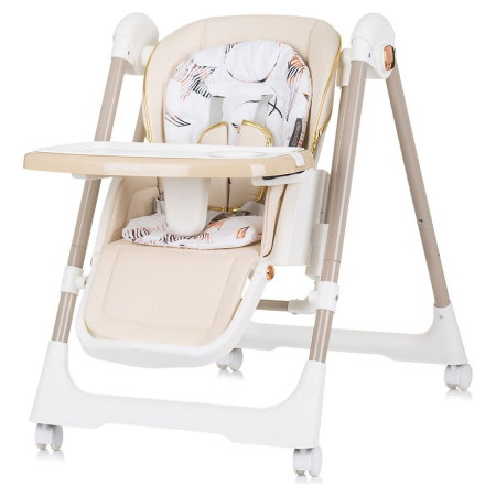 Scaun de masa Chipolino Milk Shake 2 in 1, Macadamia 6 luni [1]