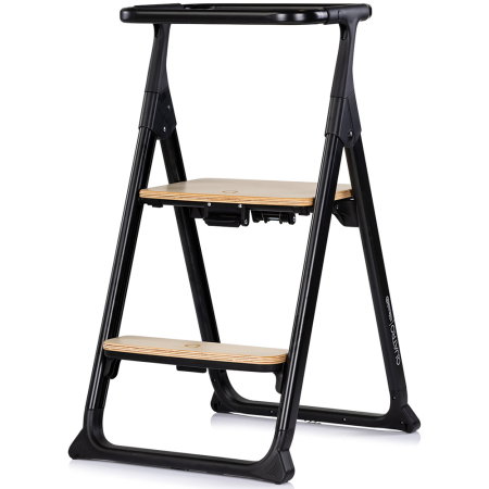 Scaun de masa Chipolino Quatro 4 in 1 (scaun de masa, balansoar, turn de invatare, scaun adulti), Charcoal [5]