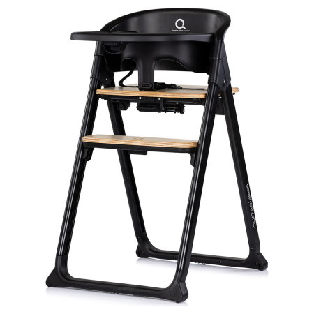 Scaun de masa Chipolino Quatro 4 in 1 (scaun de masa, balansoar, turn de invatare, scaun adulti), Charcoal [3]