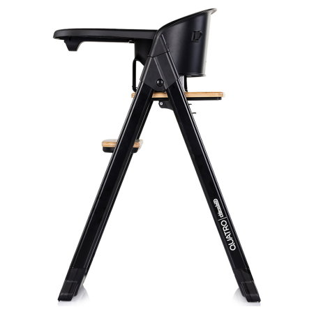 Scaun de masa Chipolino Quatro 4 in 1 (scaun de masa, balansoar, turn de invatare, scaun adulti), Charcoal [4]
