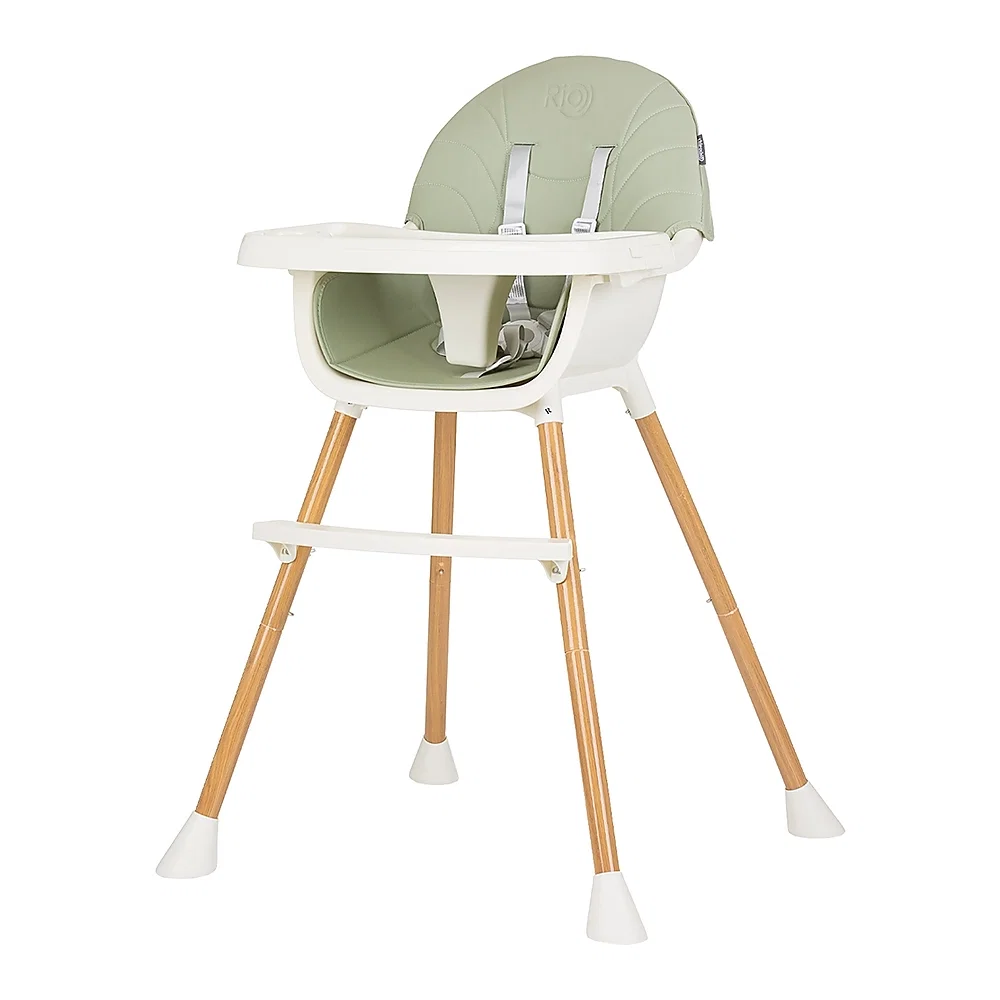 Scaune de masa - Scaun de masa Chipolino Rio 2 in 1 aloe 6 luni