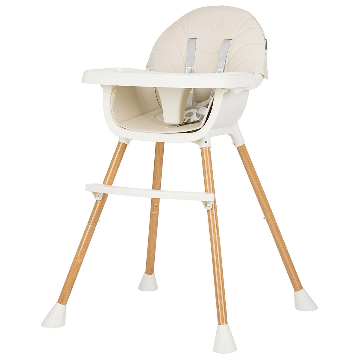 Ora mesei - Scaun de masa Chipolino Rio 2 in 1 glacier 6 luni
