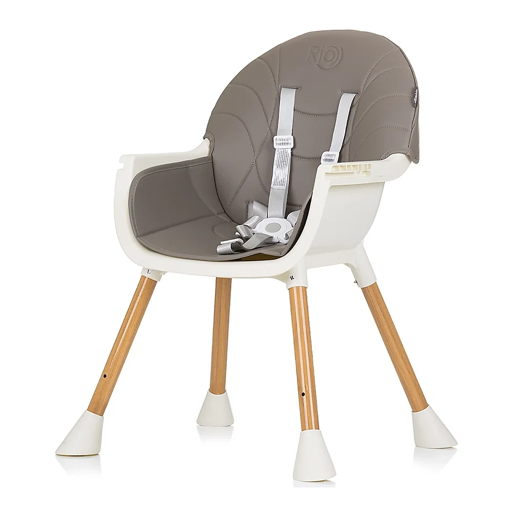 Scaun de masa Chipolino Rio 2 in 1 graphite 6 luni [3]