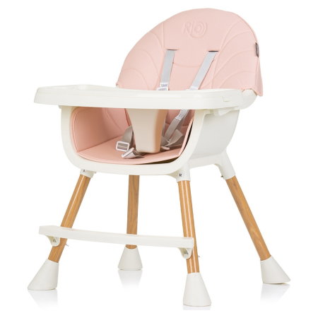 Scaun de masa Chipolino Rio 2 in 1 rose water 6 luni [2]