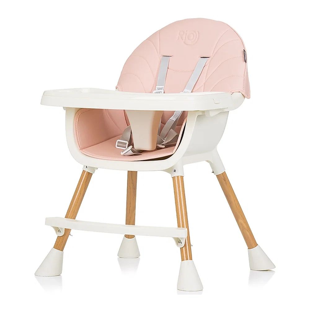 Scaun de masa Chipolino Rio 2 in 1 rose water 6 luni [2]