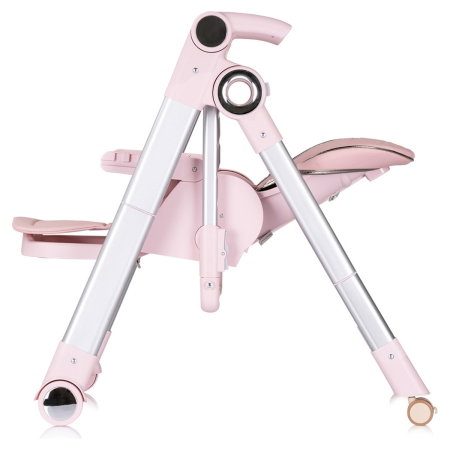 Scaun de masa Chipolino Super Chef 2 in 1, Pink marshmallow 6 luni [6]