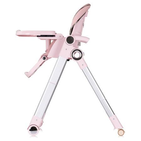 Scaun de masa Chipolino Super Chef 2 in 1, Pink marshmallow 6 luni [3]