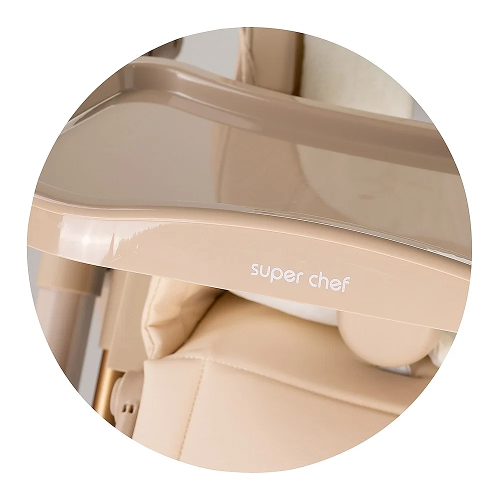 Scaun de masa Chipolino Super Chef 2 in 1, Tiramisu 6 luni [13]