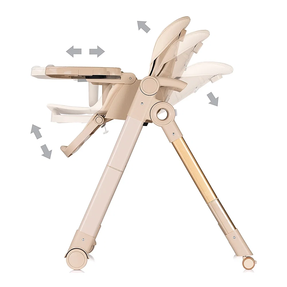 Scaun de masa Chipolino Super Chef 2 in 1, Tiramisu 6 luni [5]