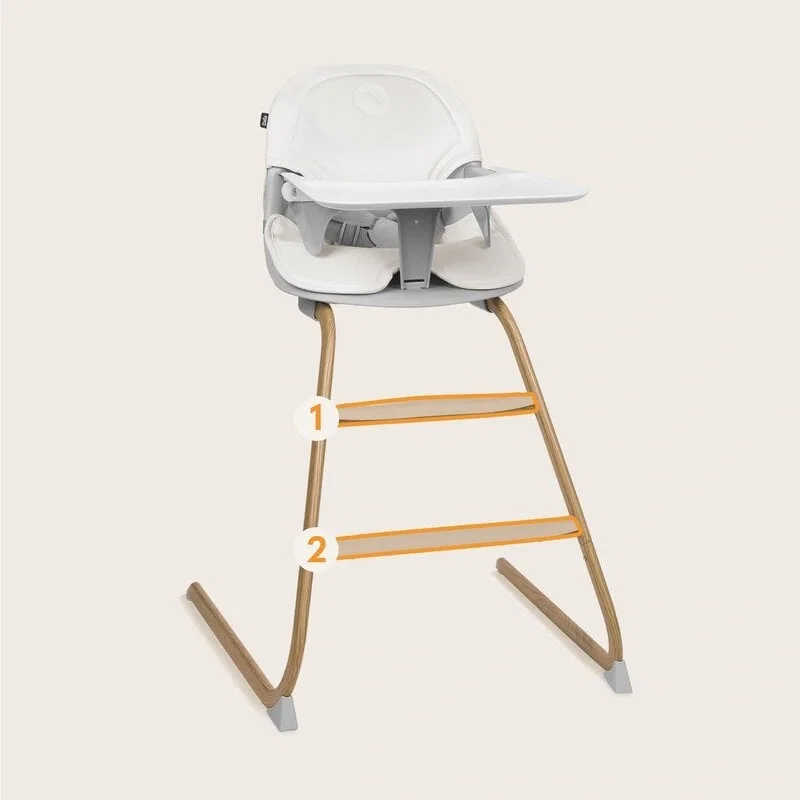 Scaun de masa, Lionelo, Dalia, 2 in 1, Transformabil, Sustine 60 kg, 6 luni+, Gri [21]