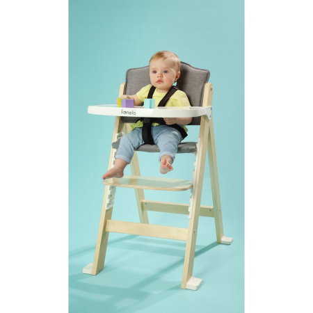 Scaun de masa, Lionelo, Floris, 3 in 1, Din Lemn, Transformabil, Reglabil pe inaltime in 4 pozitii, Suport picioare- 4 [23]