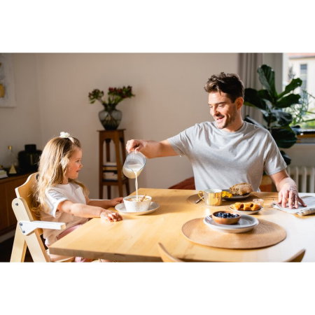 Scaun de masa, Lionelo, Floris, 3 in 1, Din Lemn, Transformabil, Reglabil pe inaltime in 4 pozitii, Suport picioare- 4 [46]