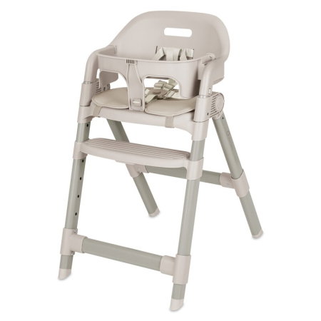 Scaun de masa, Lionelo, Matt, 3 in 1, Pliabil, Cu tava detasabila, Cu centuri de siguranta in 5 puncte, Suport pentru picioare si sezut reglabile, Pana la 110 kg, 6 luni - adult, Bej [2]