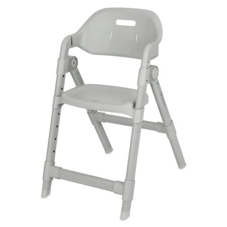 Scaun de masa, Lionelo, Matt, 3 in 1, Pliabil, Cu tava detasabila, Cu centuri de siguranta in 5 puncte, Suport pentru picioare si sezut reglabile, Pana la 110 kg, 6 luni - adult, Gri [9]