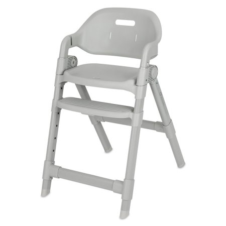 Scaun de masa, Lionelo, Matt, 3 in 1, Pliabil, Cu tava detasabila, Cu centuri de siguranta in 5 puncte, Suport pentru picioare si sezut reglabile, Pana la 110 kg, 6 luni - adult, Gri [6]