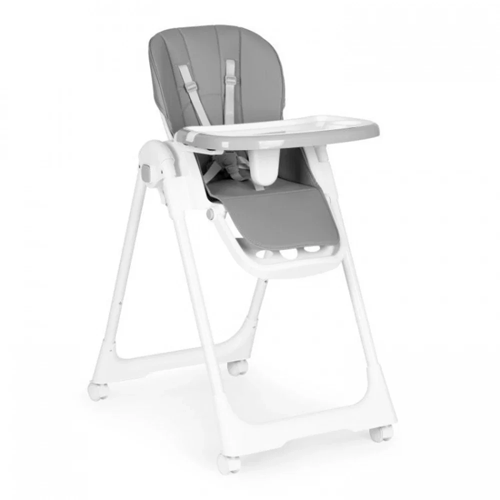 Scaune de masa - Scaun de masa Ecotoys - Gri inchis 6 luni+
