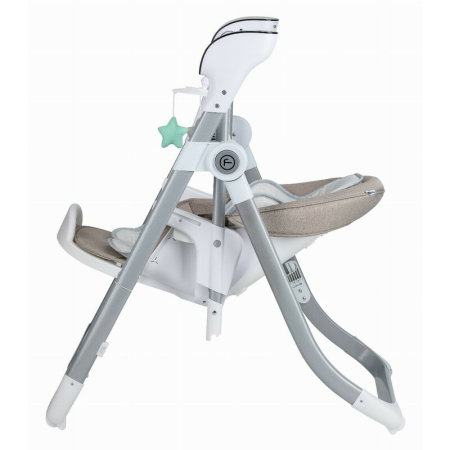 Scaun de masa si balansoar, FreeON, Oli Deluxe, 2 in 1, Transformabil, Multifunctional, Cu melodii de leagan, 0 luni+, [11]