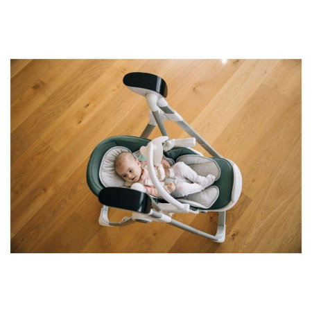 Scaun de masa si balansoar, FreeON, Oli Deluxe, 2 in 1, Transformabil, Multifunctional, Cu melodii de leagan, 0 luni+, [5]