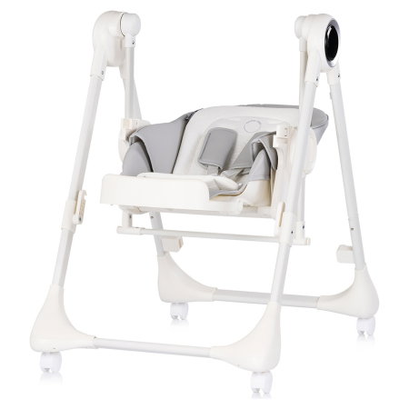 Scaun de masa si leagan electric Chipolino Master Class 2 in 1, pana la 15 kg, spatar reglabil, inaltime reglabila, functie bluetooth, pliere compacta, Cashmere [2]
