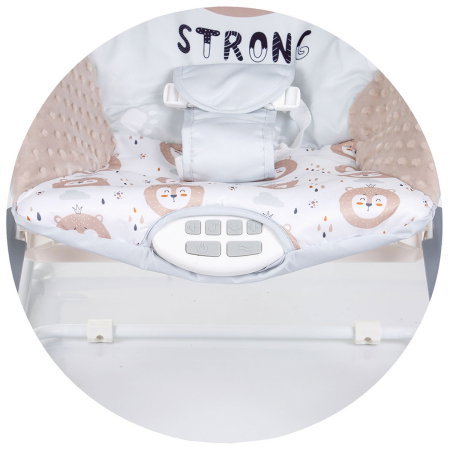 Scaunel balansoar Chipolino Melody beige 6 luni [5]