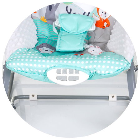 Scaunel balansoar Chipolino Melody green 6 luni [5]