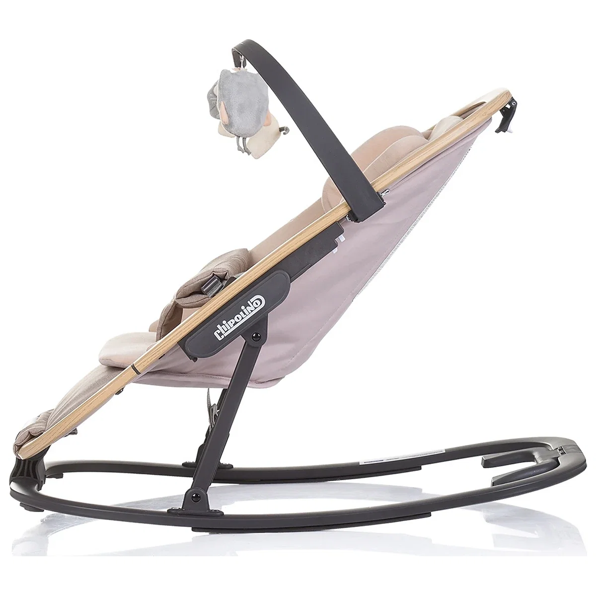 Scaunel balansoar Chipolino Senso biscotta wood 6 luni [1]